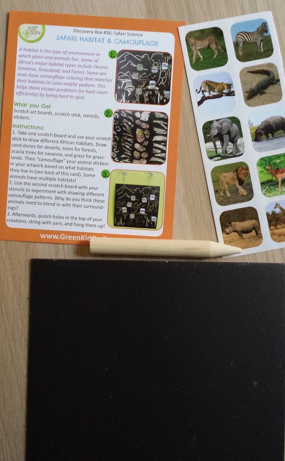 Green Kid Crafts Subscription Box Review – February 2015 Habitat Supplies