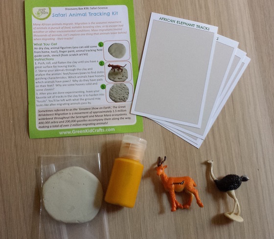 Green Kid Crafts Subscription Box Review – February 2015 Tracking Supplies