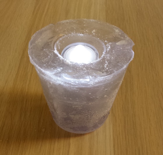 Groovy Lab in a Box Subscription Box Review - January 2015 Ice candle holder