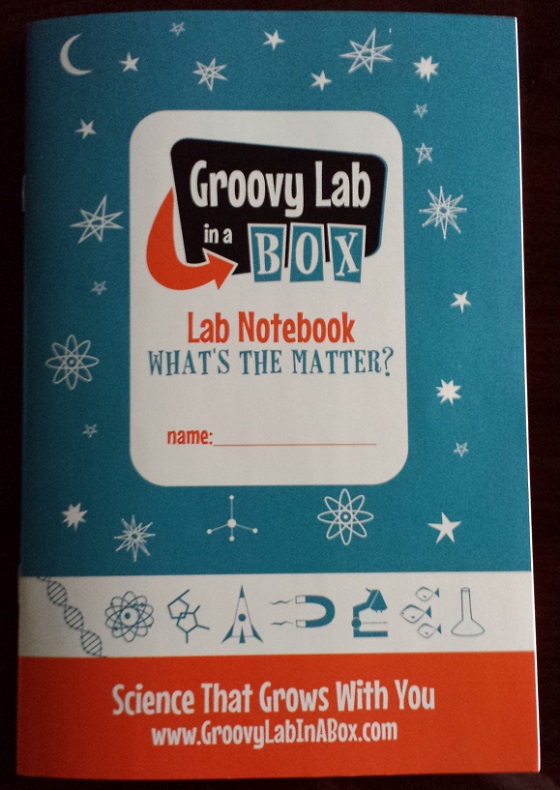 Groovy Lab in a Box Subscription Box Review - January 2015 Notebook