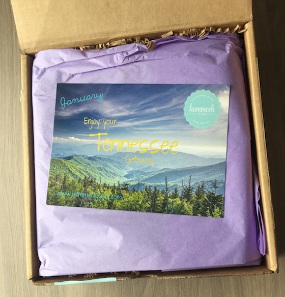 Hammock Pack Subscription Box Review – January 2015 Box