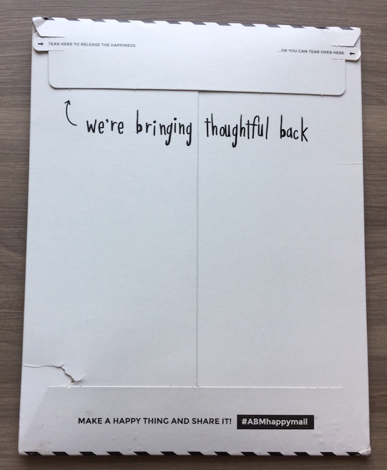 A Beautiful Mess Happy Mail Subscription Review – Feb 2015 Package
