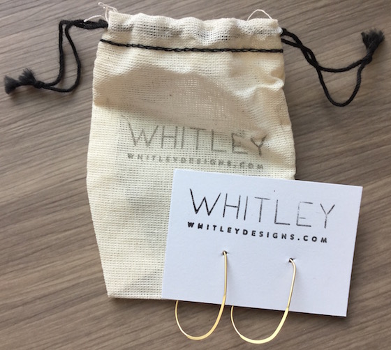 Little Lace Box Subscription Review – February 2015 Earrings