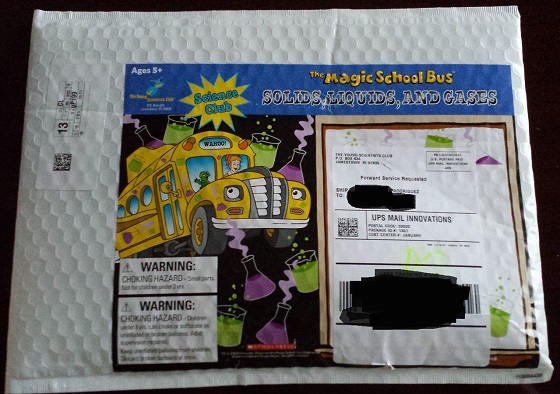 Magic School Bus Science Club Subscription Review – Jan 2015 Package