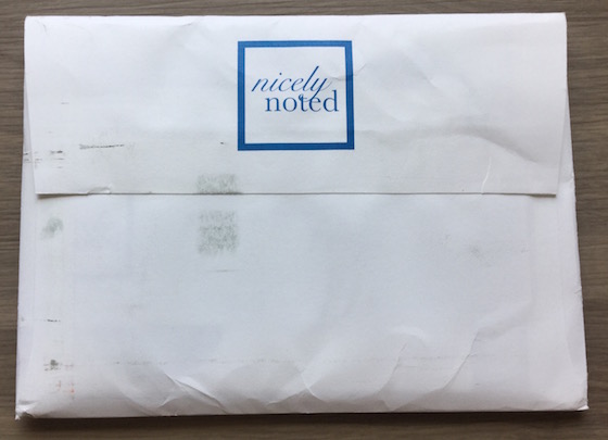 Nicely Noted Subscription Review – February 2015 Kit
