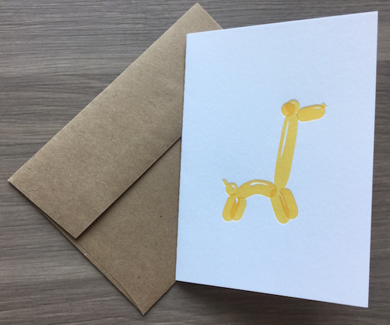 Nicely Noted Subscription Review – February 2015 Balloon