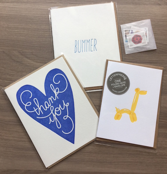 Nicely Noted Subscription Review – February 2015 ITems