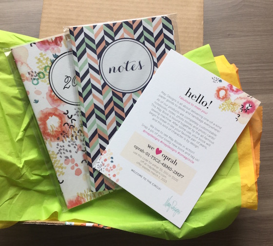 Oprah Circle of Friends Subscription O-List Item Review Items