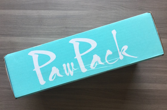 Paw Pack Subscription Box Review – January 2015 Box