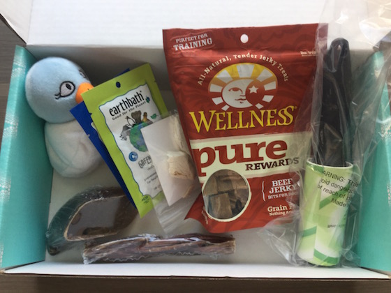 Paw Pack Subscription Box Review – January 2015 Items