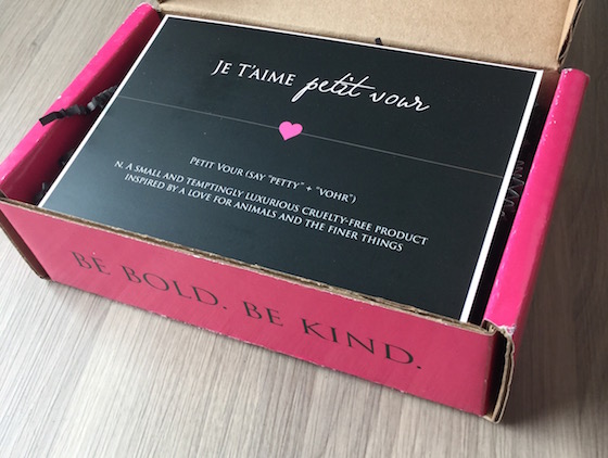 Petit Vour Vegan Beauty Subscription Box Review – Feb 2015 Box
