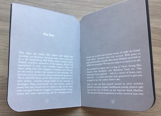 Powell’s Books Indiespensable Subscription Review – Vol. 51 Letter