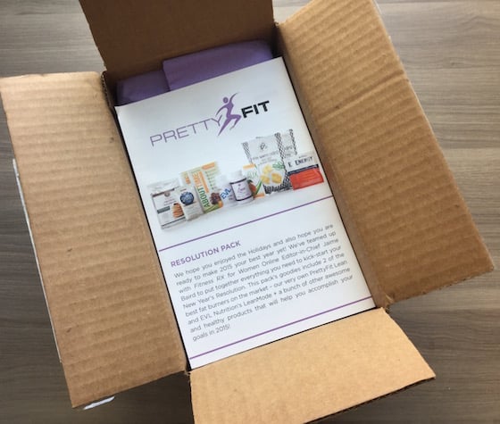 PrettyFit Fitness Subscription Box Review + Coupon - Feb 2015 Box