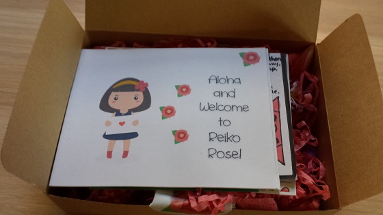 Reiko Rose Subscription Box Review - February 2015 Inside