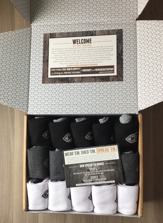 Sockracy Sock Subscription Box Review - February 2015 BOx