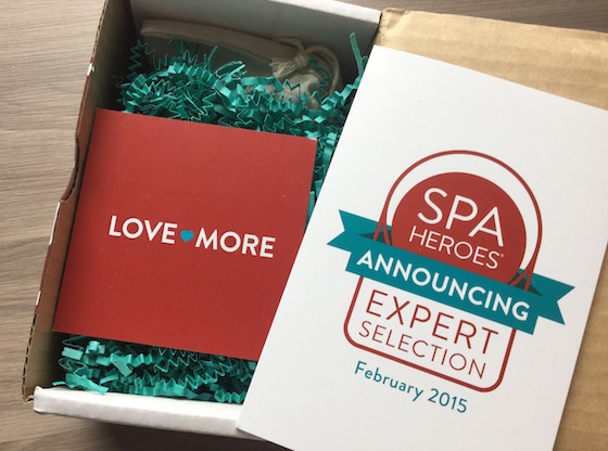 Spa Heroes Subscription Box Review - February 2015 First Look