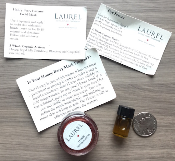 Spa Heroes Subscription Box Review - February 2015 Samples