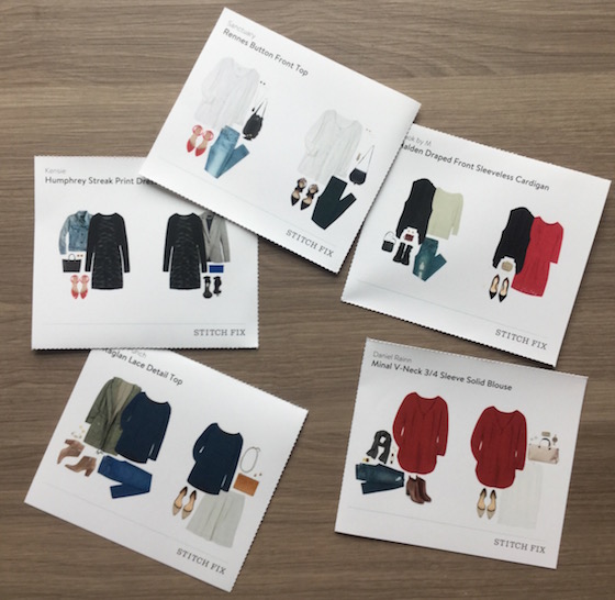 Stitch Fix Review – February 2015 Cards
