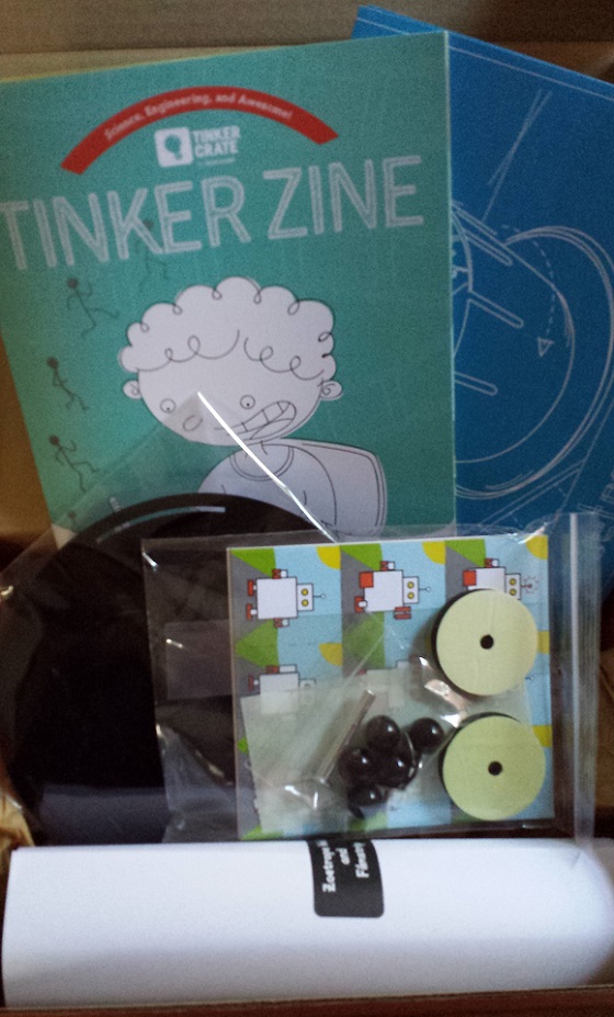 Tinker Crate Subscription Box Review – January 2015 Inside