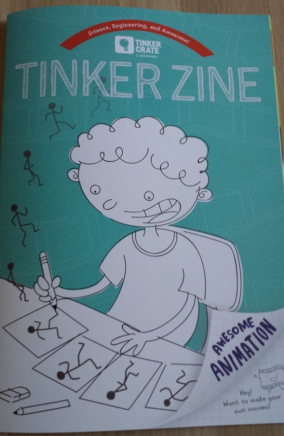 Tinker Crate Subscription Box Review – January 2015 Magazine