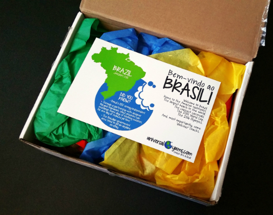 Universal Yums Subscription Box Review – January 2015 Brazil