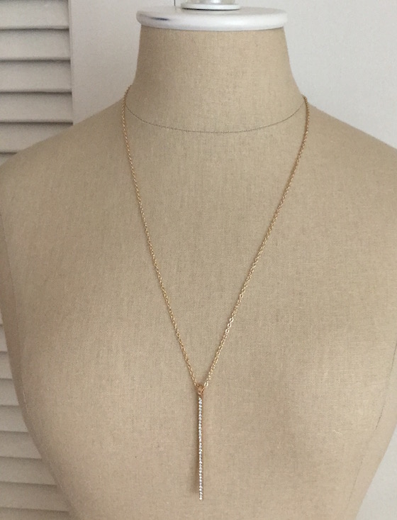 Your Bijoux Box Jewelry Subscription Box Review – Feb 2015 Line Pendant