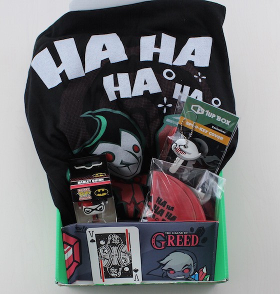 1UP Box Subscription Box Review – March 2015 Items