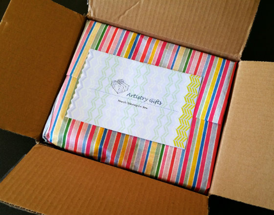 Artistry Gift Wrap Subscription Box Review – March 2015