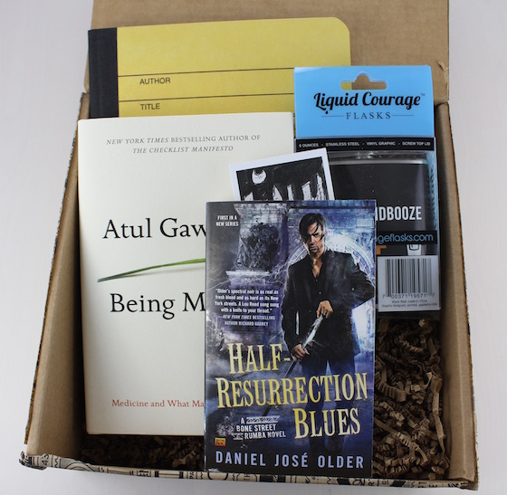 Book Riot Quarterly Subscription Box Review #BKR06 Items
