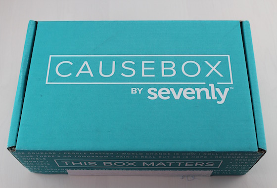 CAUSEBOX Subscription Box Review – Spring 2015 #CAUSEBOX02 box