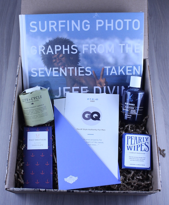 GQ Quarterly Subscription Box Review #GQQ03 Items