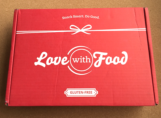 Love with Food: Gluten Free Subscription Box Review & Coupon – March 2015