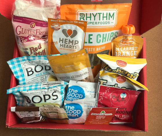 Love with Food: Gluten Free Subscription Box Review & Coupon – March 2015 - All The Items