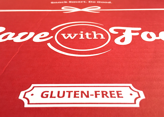 Love with Food: Gluten Free Subscription Box Review & Coupon – March 2015 - Opening