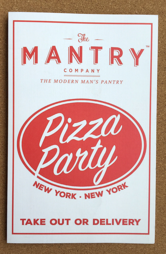 Mantry Subscription Box Review & Coupon – February 2015 Card