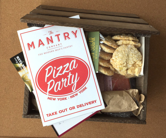 Mantry Subscription Box Review & Coupon – February 2015 Inside