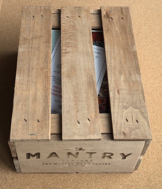Mantry Subscription Box Review & Coupon – March 2015 Crate