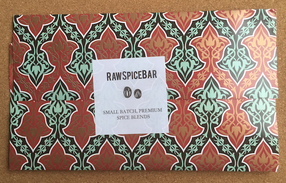 RawSpiceBar Subscription Box Review - March 2015