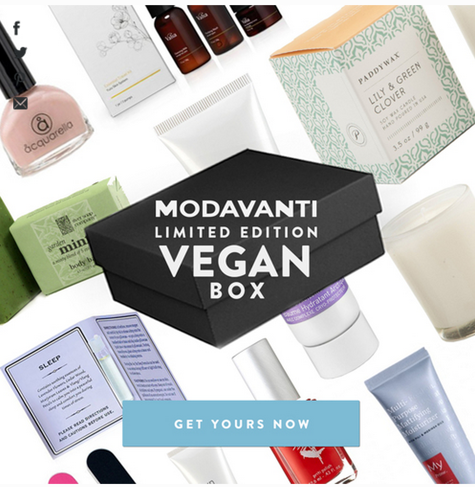 Modavanti Limited Edition Vegan Box