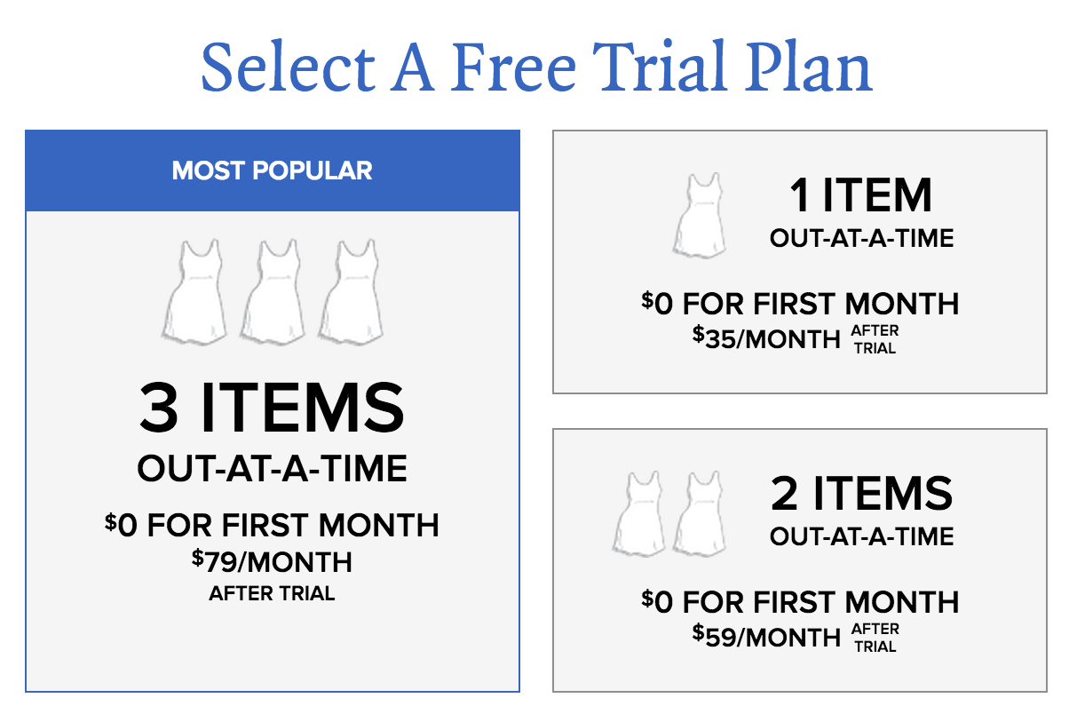 Get Your First Month of Gwynnie Bee for Free! Free Trial Plans