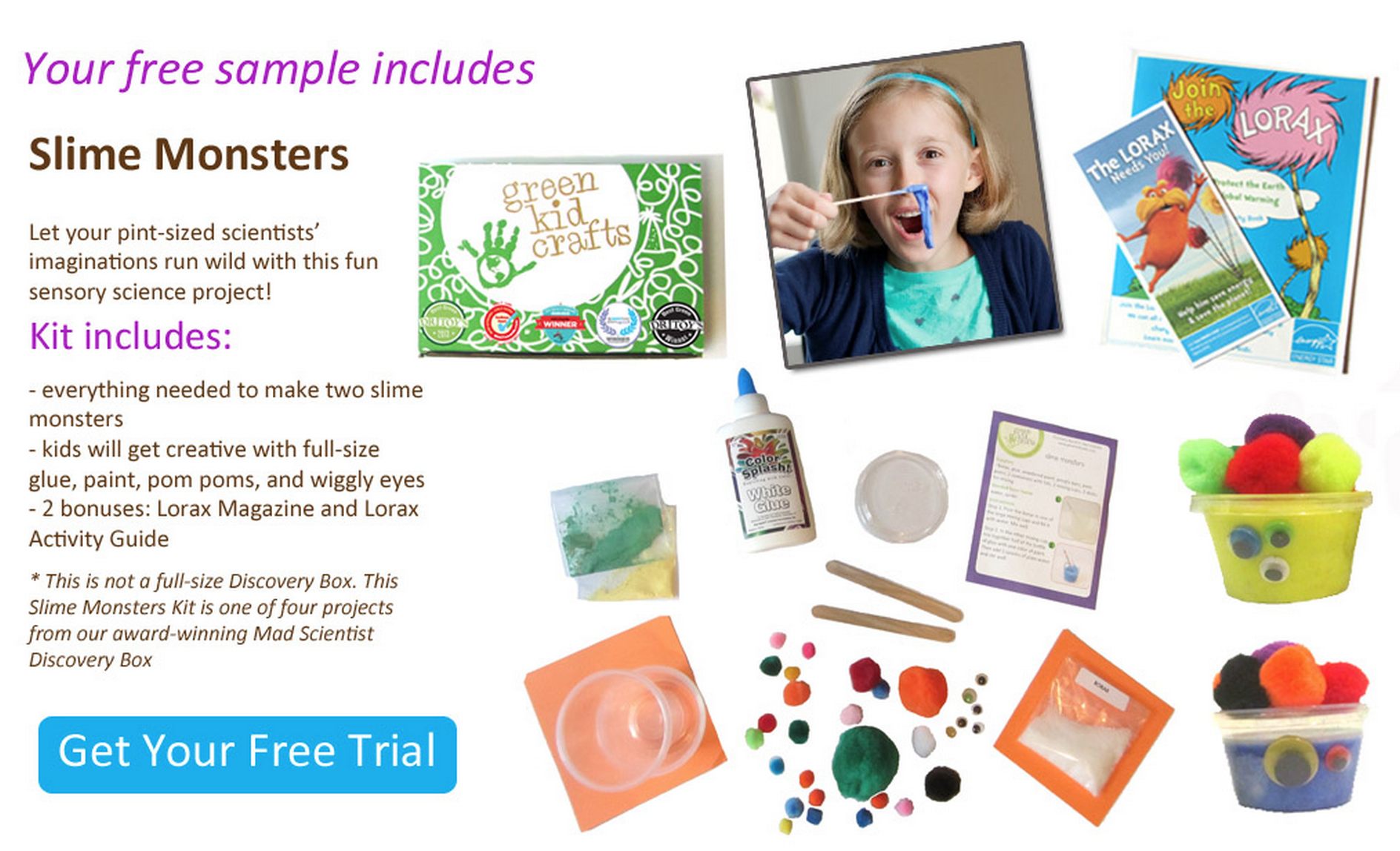 Green Kid Crafts Free Trial Box Offer! Kit