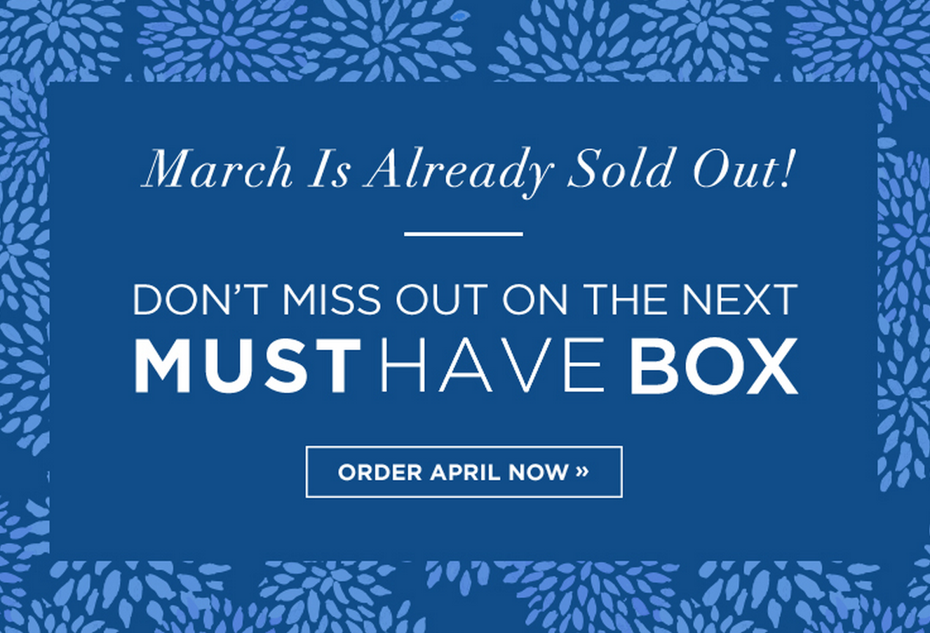 POPSUGAR Must Have April Boxes available now!