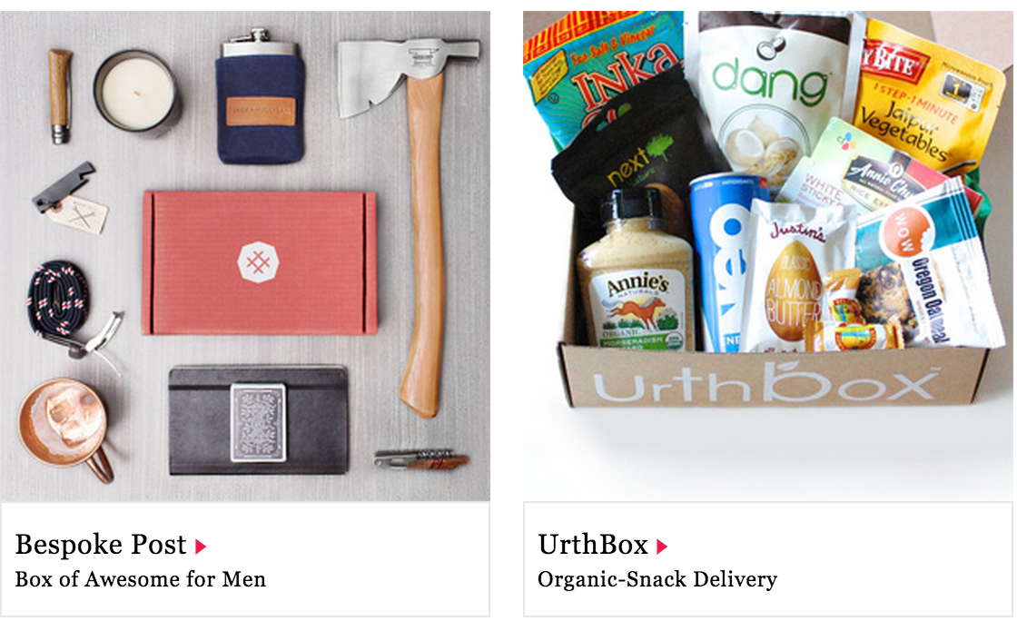 Bespoke Post and UrthBox on Sale at RueLaLa