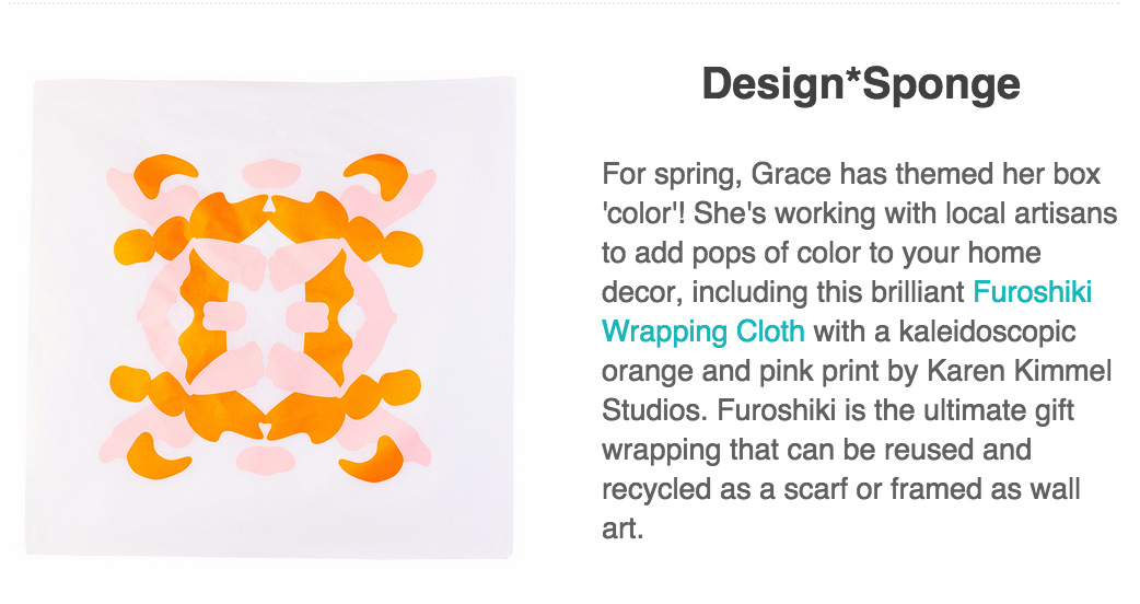 Spring Quarterly Curator Box Spoilers! Design Sponge