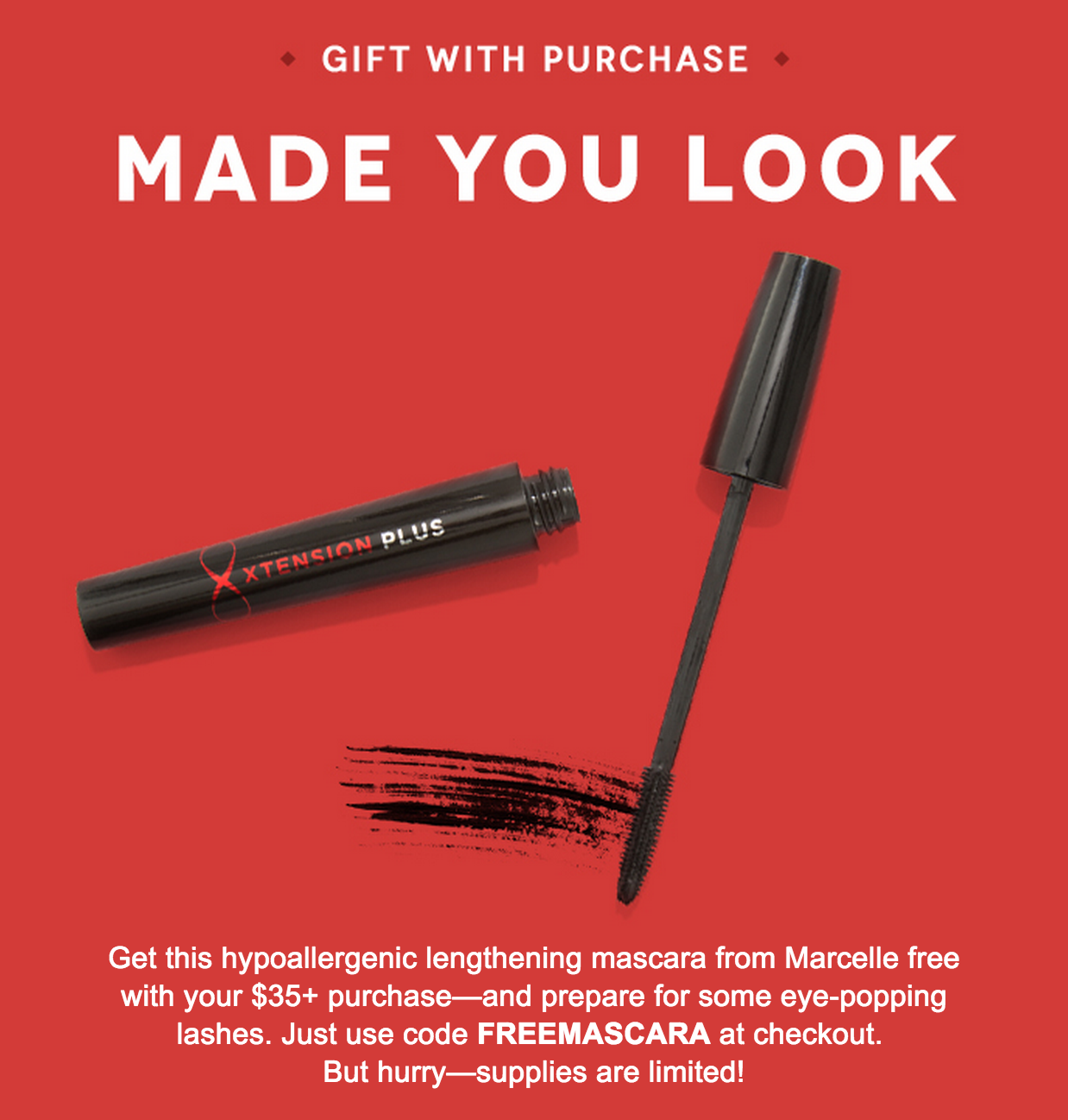 Free FULL SIZE Mascara with Birchbox Purchase