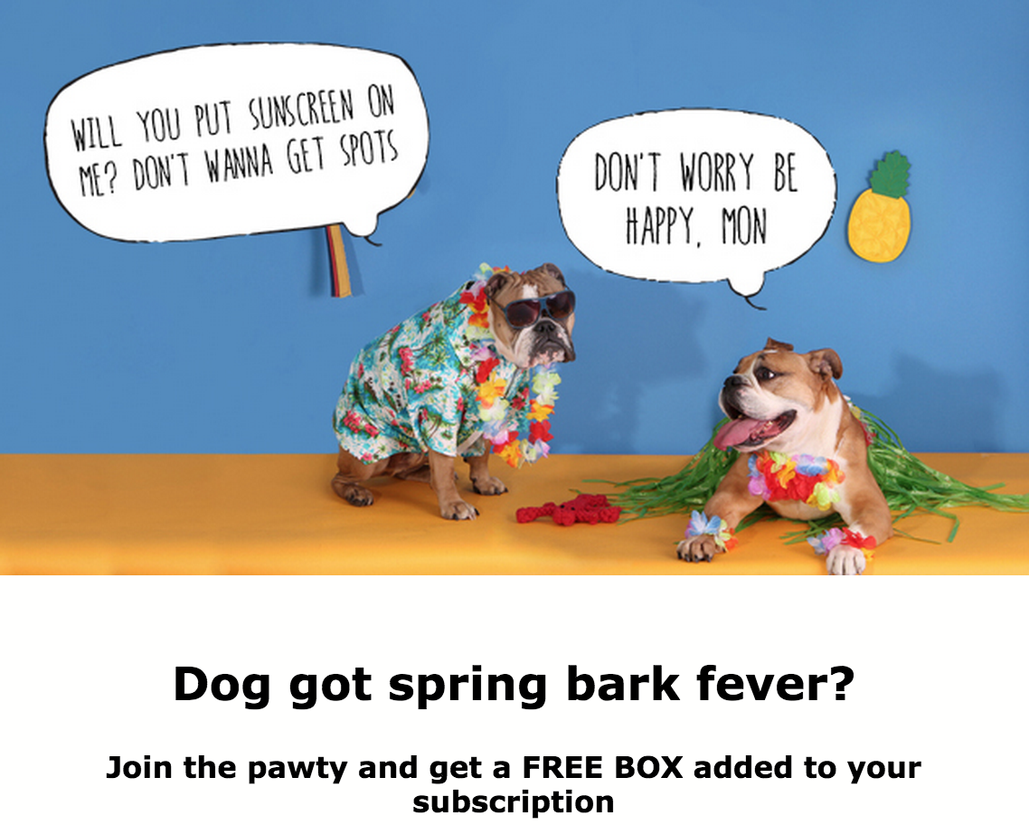 BarkBox Coupon Code – Buy 1 Month Get 1 Free!