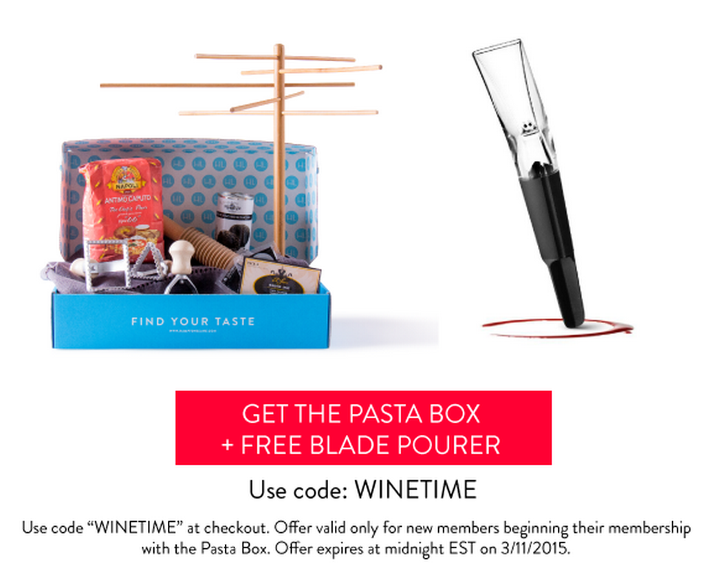 Free Wine Decanter with Your First Hamptons Lane Box Details