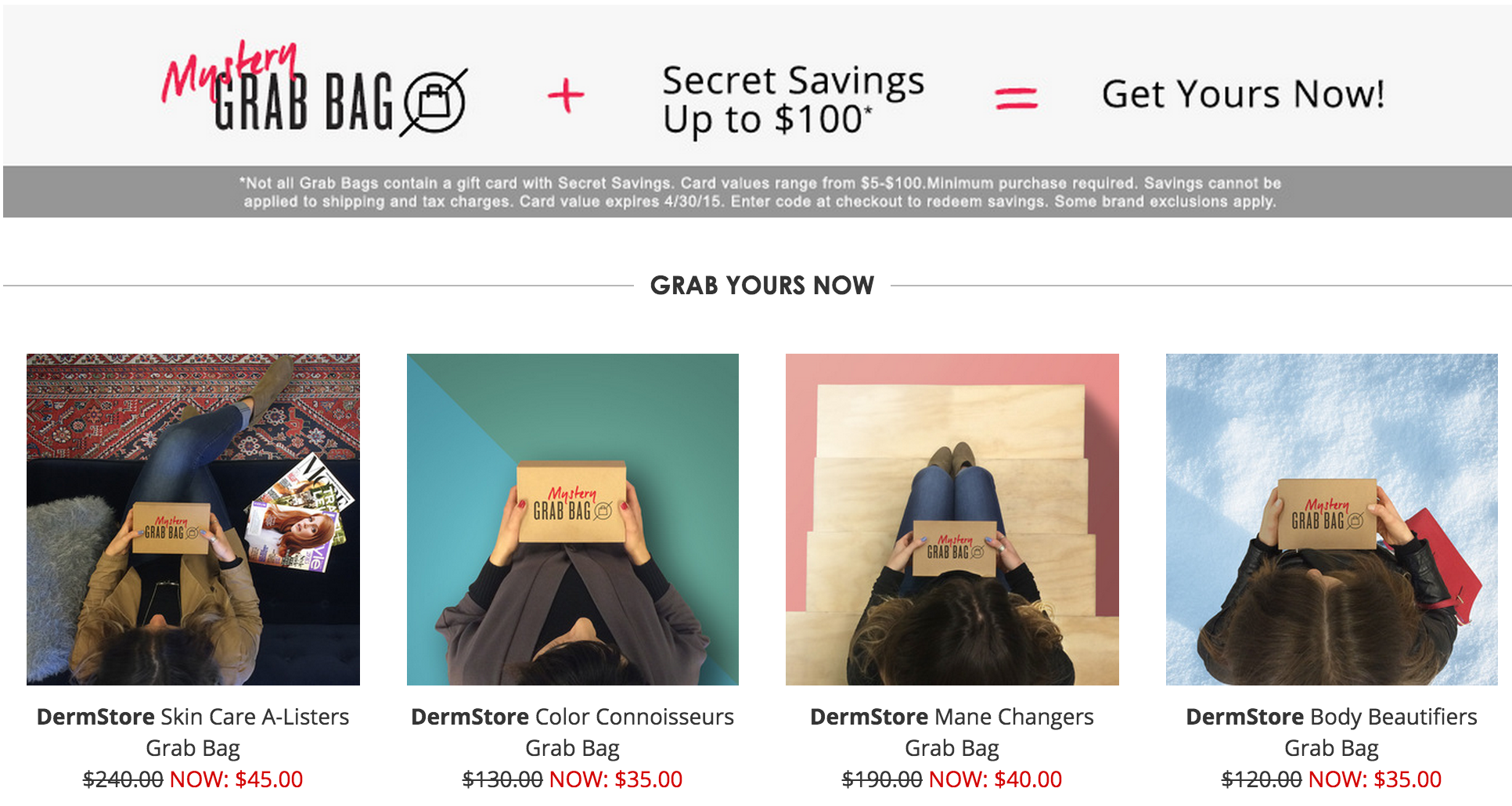 DermStore Mystery Bags