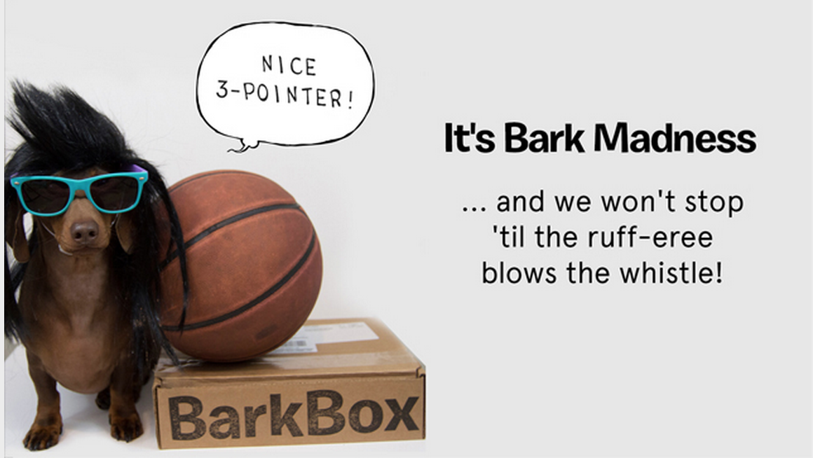 BarkBox Bark Madness Coupon! 32% Off Today Only