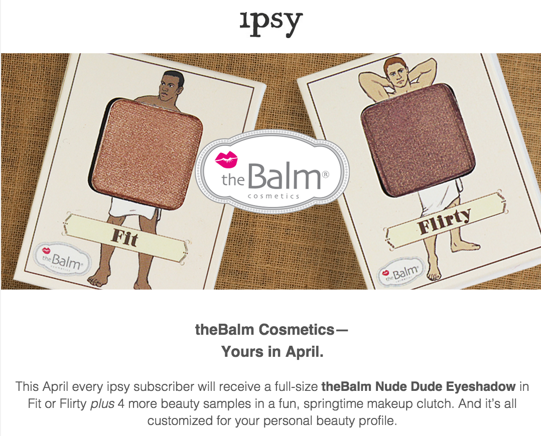 Ipsy April 2015 Spoilers!